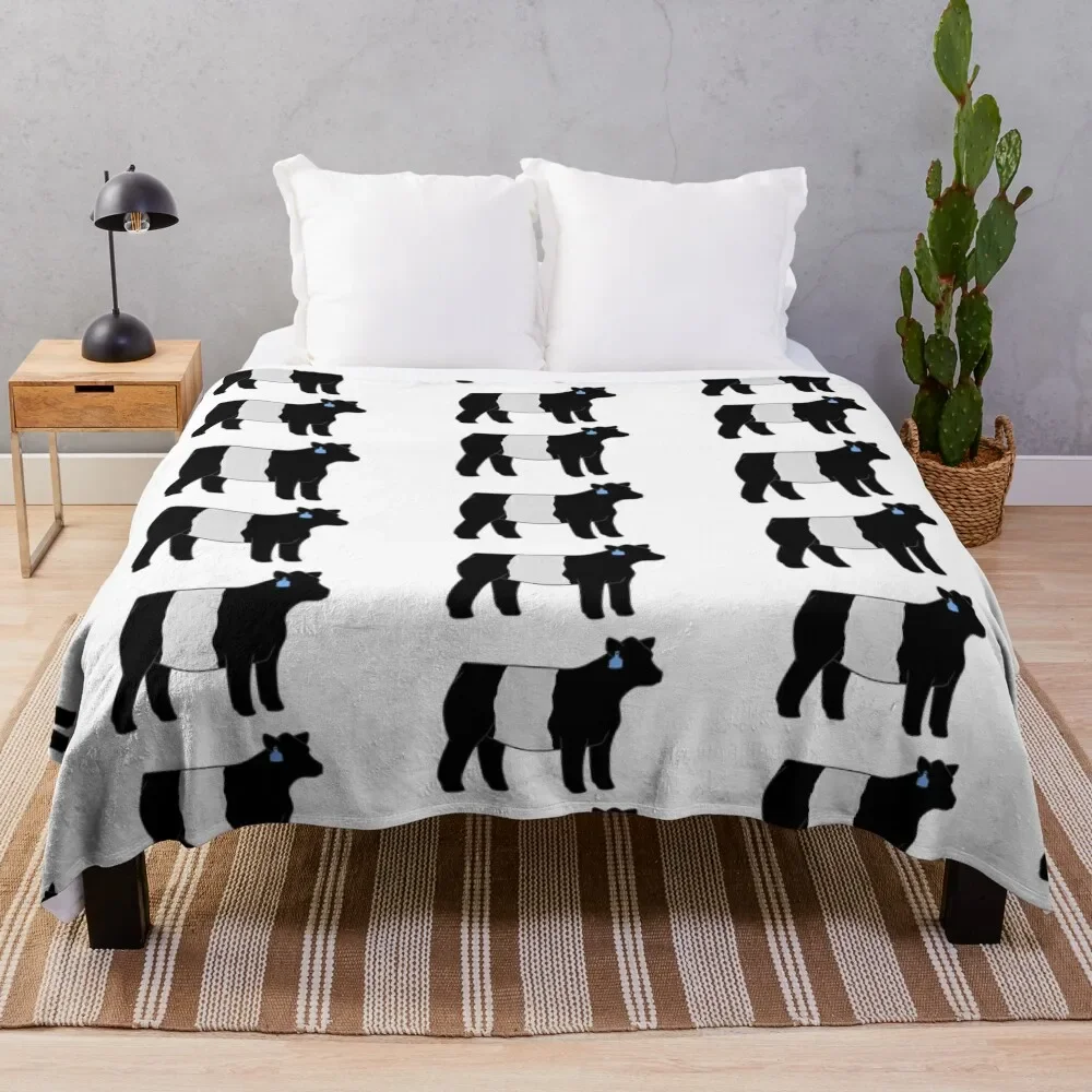 

Belted Galloway Heifer Throw Blanket Fluffy Blankets Large Blankets Sofas Of Decoration Summer Blanket Blanket Sofa