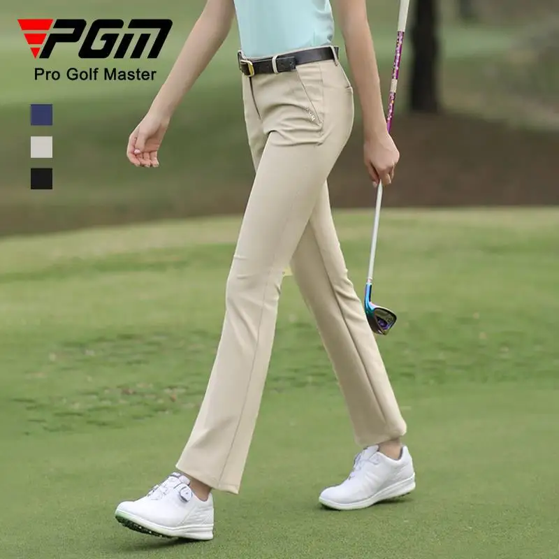 

Pgm Women'S Golf Pants Autumn And Winter Slim Fit Pants Soft Elastic Casual Multicolor Golf Xs-Xl KUZ134