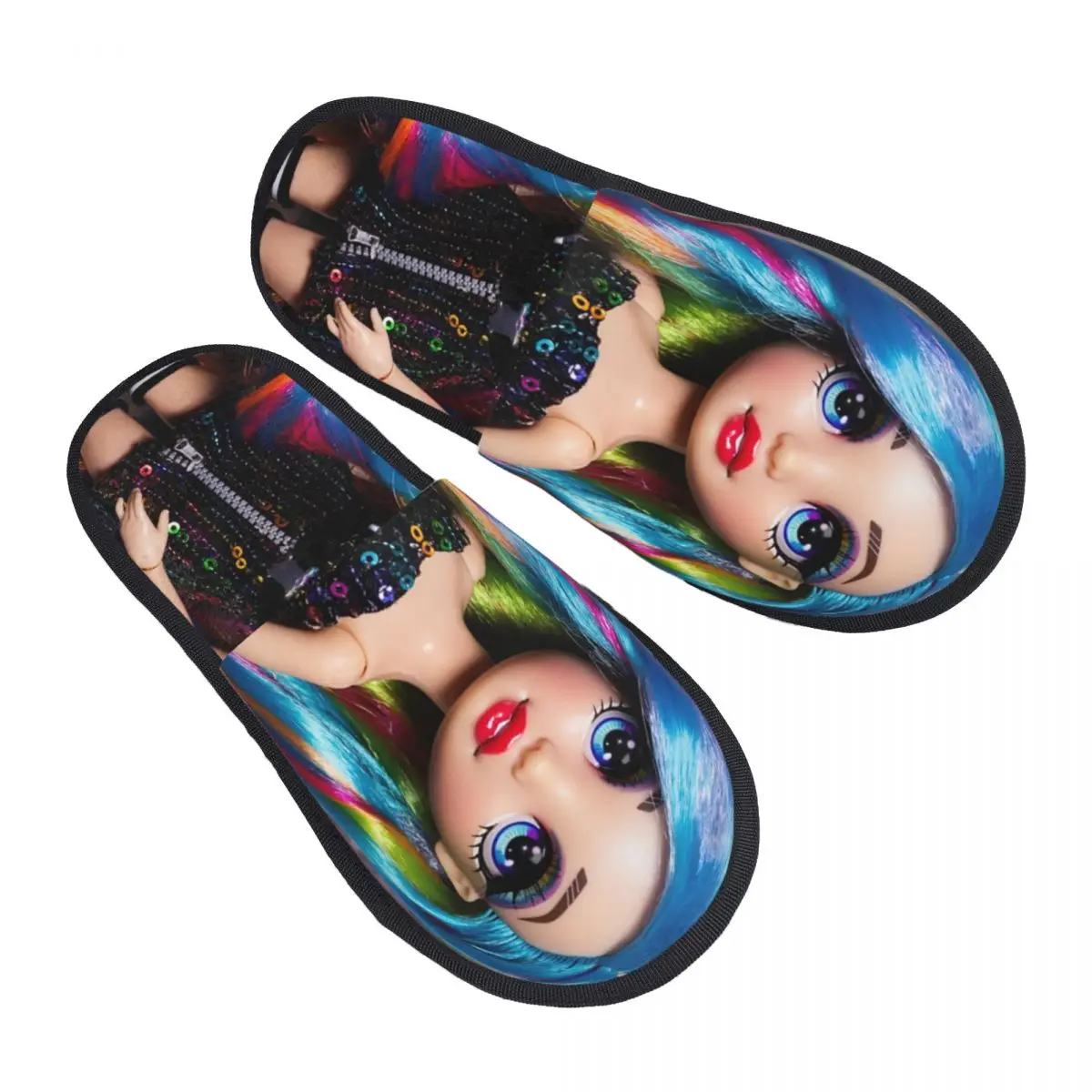 Rainbow Amaya Rainbow High Doll House Pantofole Donna Cozy Memory Foam Slip On Bedroom Slipper Shoes