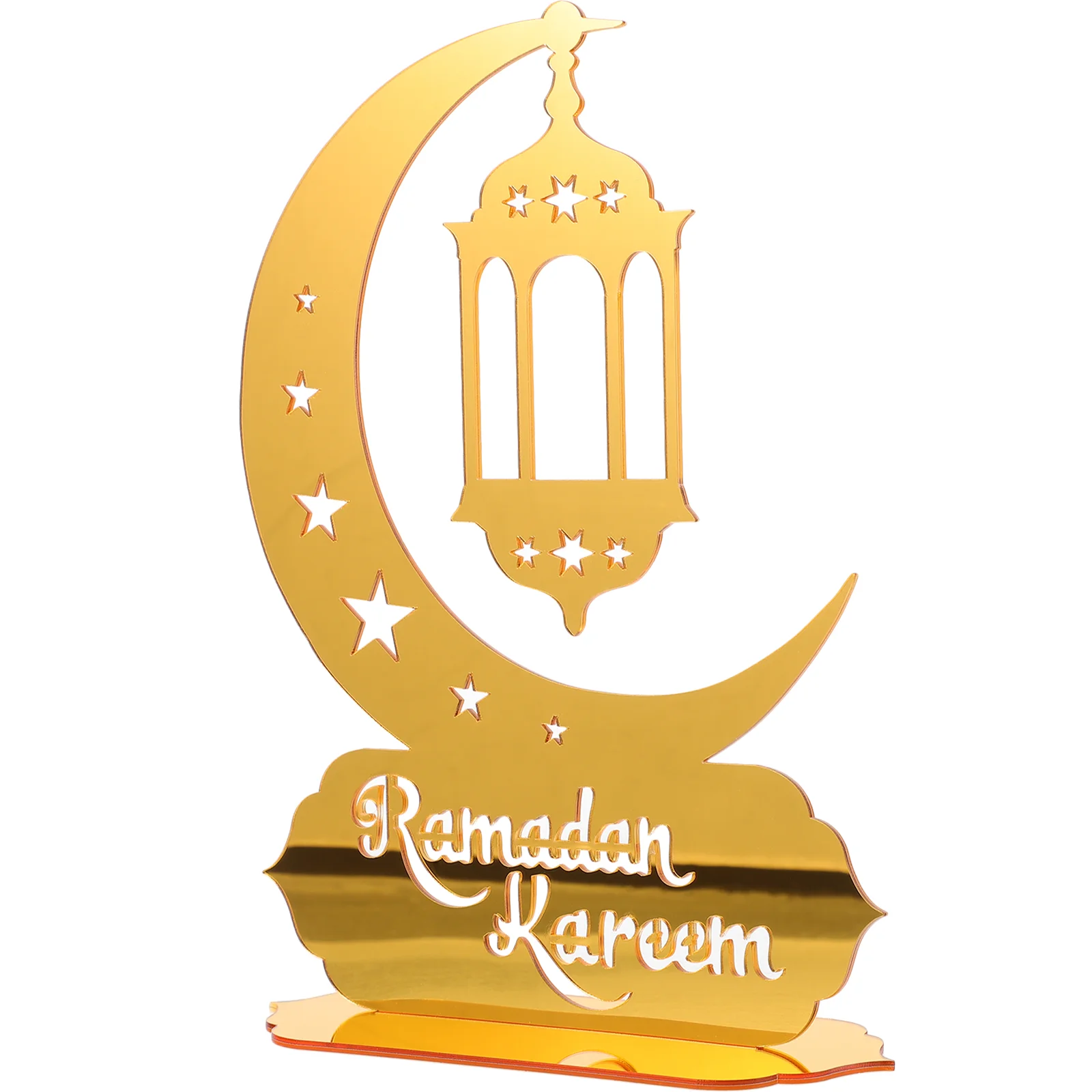 

Eid Mubarak Party Decoration Hollow Ramadan Table Centerpieces Ramadan Ornament for Party