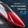 2.4G Remote Control Boat Double Rudder Motor Waterproof ABS High Speed Speedboat S4 Boy Toy Remote Control Speedboat Gift 2