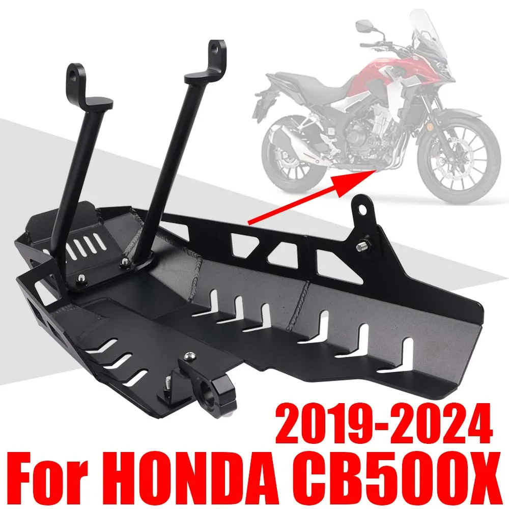 

For HONDA CB500X CB500 X CB 500 X 500X 2019 - 2024 Accessories Engine Protection Cover Chassis Guard Bash Skid Plate Protector