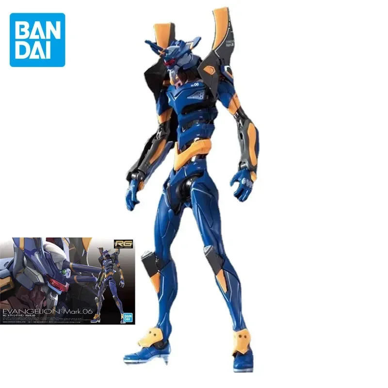 

Фигурка BANDAI RG EVA Mark06 из аниме «Ver 1/144», фигурка в сборе, Коллекционная модель, подарок для детей