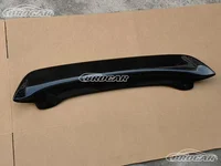 For 2002--2013 Toyota Vitz Echo Yaris SPOON Style High Quality FRP Material Silver or Blue Roof Spoiler Trunk Boot Wing Spoiler 5