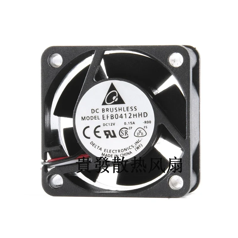 For Delta EFB0412HHD DC12V 0.15A 4020 4cm 40*40*20MM Huawei H3C switch mute fan