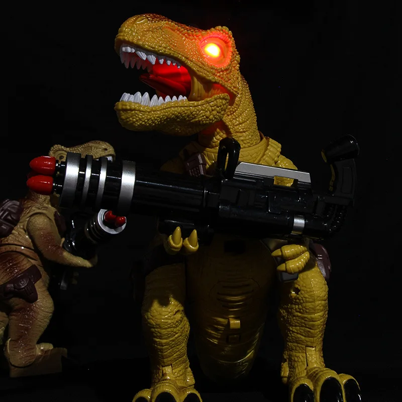 Remote Control Dinosaur Toys for Kids Electric Walking Robot RC Dinosaur Lights & Sounds Simulation Dinosaur Toy Gift for Boys，， 3