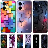 For OPPO Reno13 F Case 13F Flowers Silicone Soft TPU Back Cover For OPPO Reno 13F 5G Case CPH2699 Coque Shockproof Fundas 1