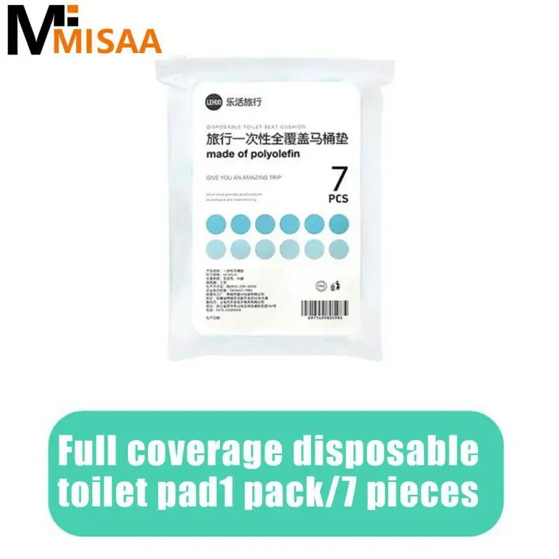 

Новая одноразовая подушка для унитаза, подушка для туалета для путешествий, гостиницы, чехол для унитаза с полным покрытием, дорожные портативные принадлежности, аксессуары для ванной комнаты