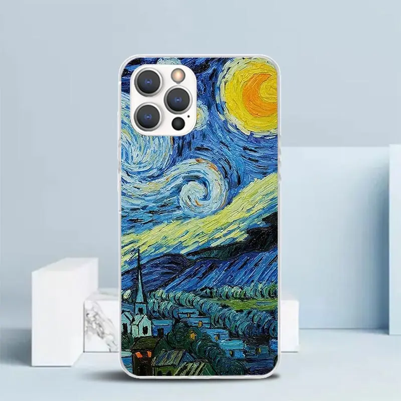 Van Gogh Oil Art Painting Phone Case - Air Soft TPU Cover
