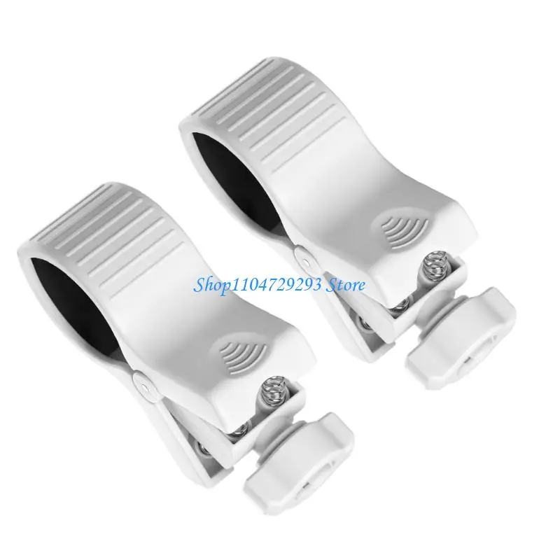 Y2GD 2Pcs 마이크 지원 클립 32-68mm 조정 가능한 삼각대에 쉬운 설치 자동차 데스크탑 스탠드 볼 마운트