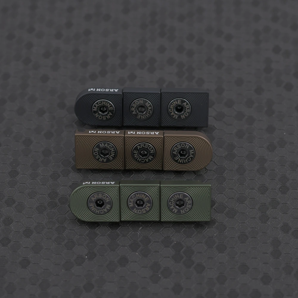 Metal Tactical Mlok Wire Guide System Cable Clamp Hunting Accessories