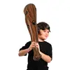 Brown Striped Inflatable Baseball Bat Children Interactive Confrontation Toy XXFE 4