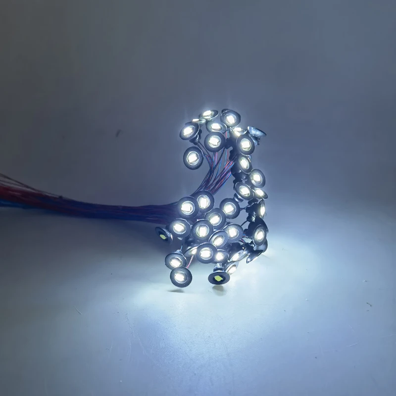 20개 시뮬레이션 샹들리에 모형 심플 스타일 모형 공장 조명 모래 테이블 조명 DIY 재료 스케일 기차 철도 레이아웃
