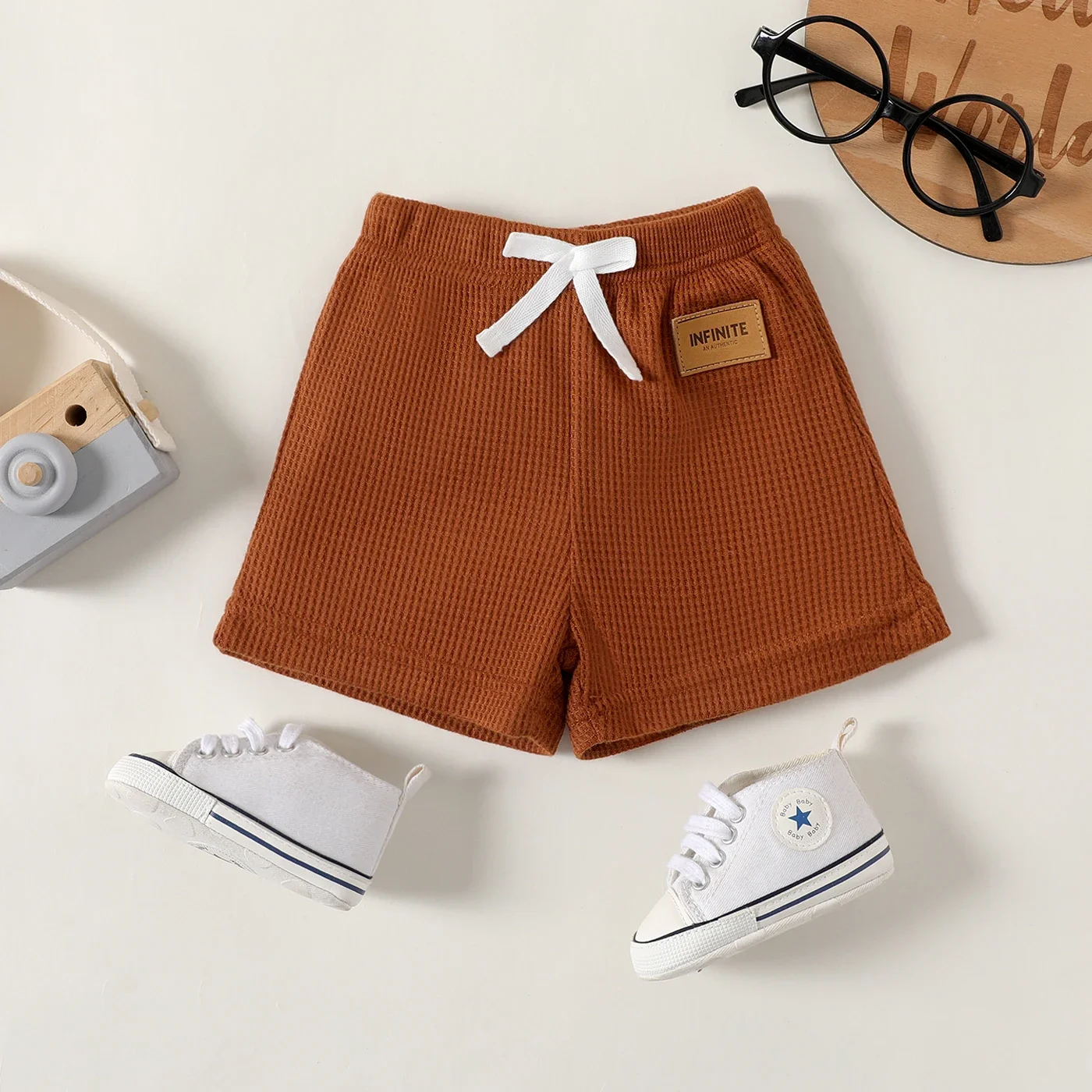 Baby Shorts Baby Boy/Girl Badge Detail Shorts Summer