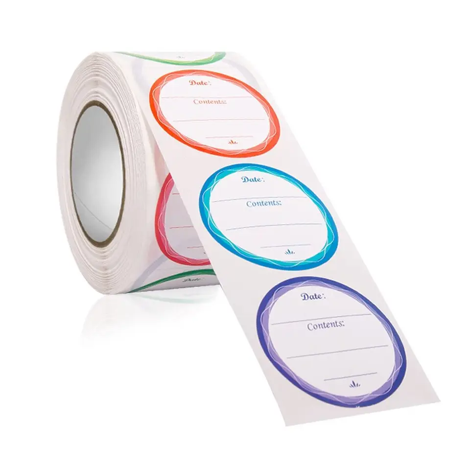 1260 Pcs Matte White Labels Stickers Self-Adhesive Blank Labels Price Tags - View #9
