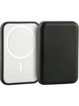 Custodia per batteria per caricabatterie wireless magnetici Apple, custodia protettiva esterna Magsafe in TPU morbido antiurto
