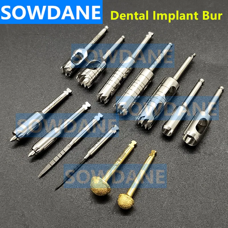 DentalLateralApproachSinusLiftBursKitMembraneDiamondCoatedBur