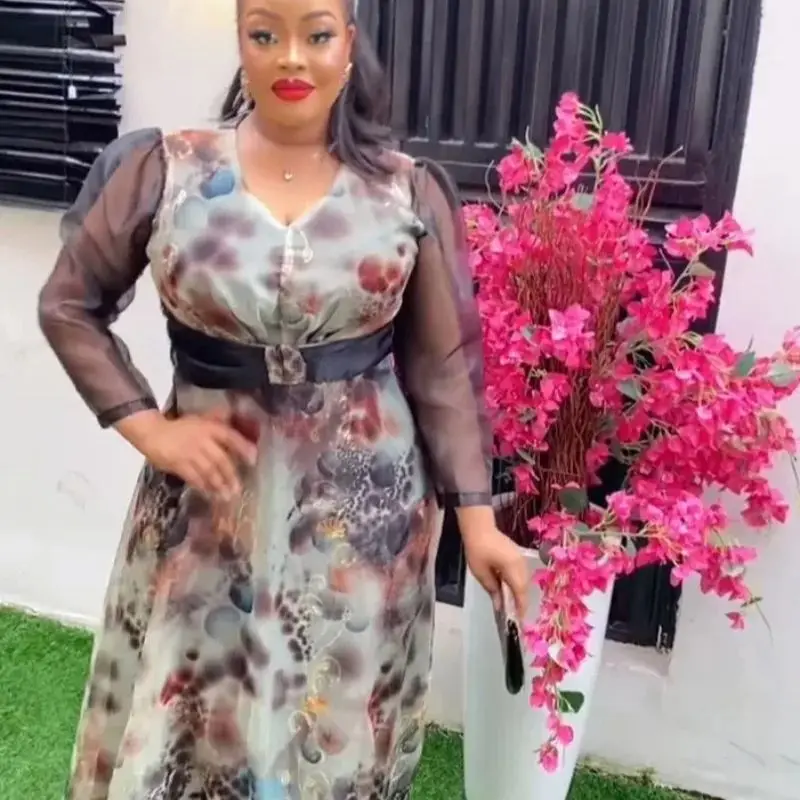 Рисунок 2 - Африканские Дашики с принтом платья