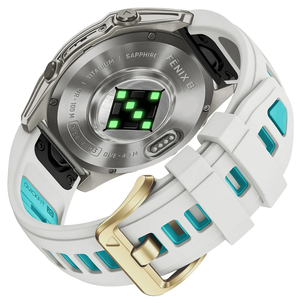 Enhanced Silicone Quickfit Watch Band – 20mm Strap