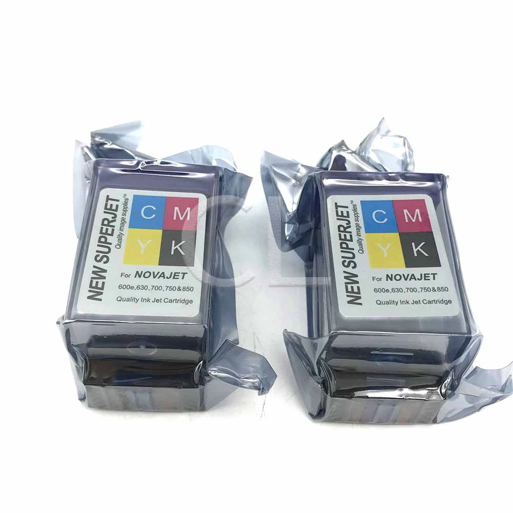 4PCSCMYKPrinterInkcartridgeforlecaiencadnovajet750505600630