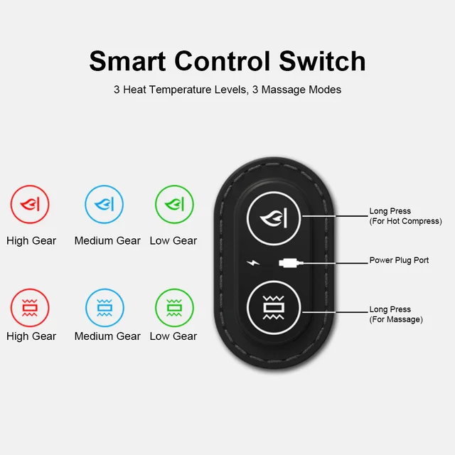 Electric Massage Waist Pad