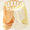 6 Layers Bamboo Cotton Baby Receiving Blanket Infant Kids Swaddle Wrap Blanket Sleeping Warm Quilt Bed Cover Muslin Baby Blanket 4