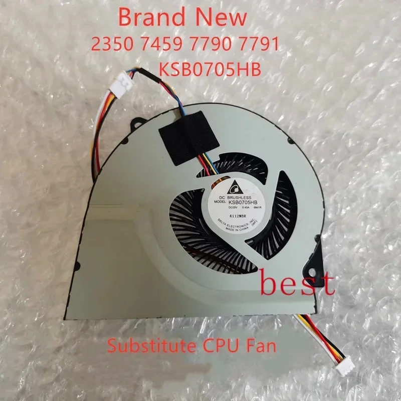 

Computer PC fans CPU cooling fan cooler for Dell Inspiron AIO 2350 7459 7790 7791 7780 7490 fit k0705 HB b0705hc cj2b ng7f4 G