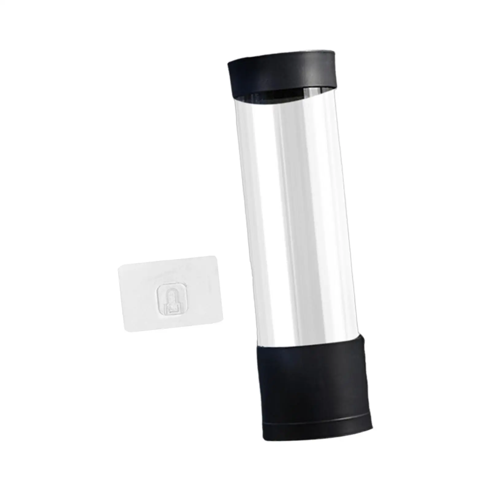 Cup Dispenser Large Capacity Wall Mount Cup Holder for Dorm Household Gym