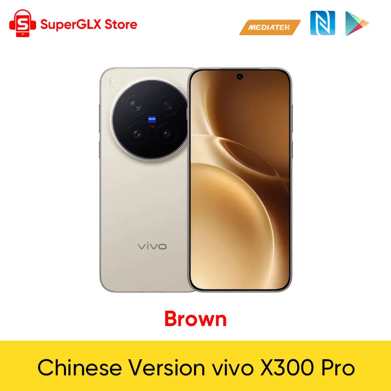 Original vivo X300 Pro 5G Smartphone Mediatek Dimensity 9500 6.78