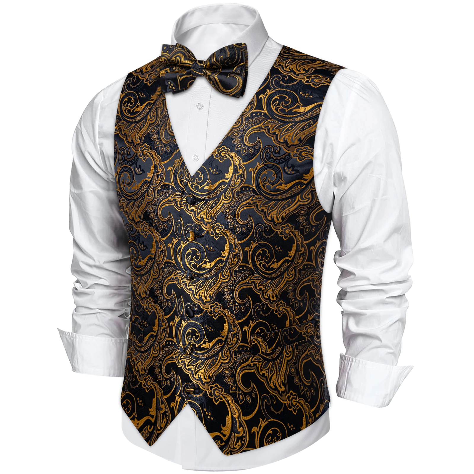 Chaleco De Cachemira Victoriano Sin Mangas, Estilo Steampunk Y Gótico, Ideal Para Bodas, Trabajo Y Ocasiones Formales