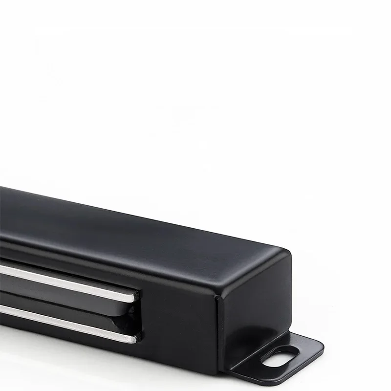Black Door Magnetic Catch Cabinet Furniture Closet Catches Latch with Strong Magnetic Made of Stainless Steel 4 x Screws