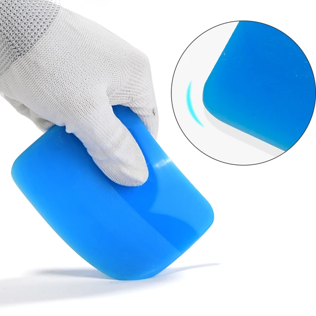 FOSHIO Soft PPF Squeegee TPU Rubber Window Tinting Tool Vinyl Wrap Scraper  Car Sticker Film Removal Auto Cleaning Accessories - AliExpress