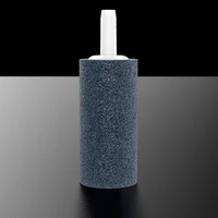 10Pcs Aquarium Bubble Stone Cylinder Shape Airstones For Fish Tank Aerator Pump Hydroponics Oxygen Diffuser 1 Inch 2