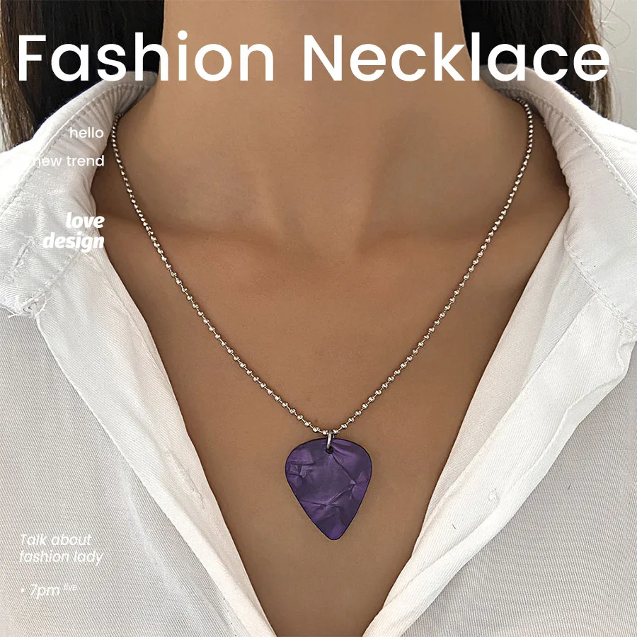 Fashion Iced Broken Heart Pendant Necklace Long Tennis Chain - Temu