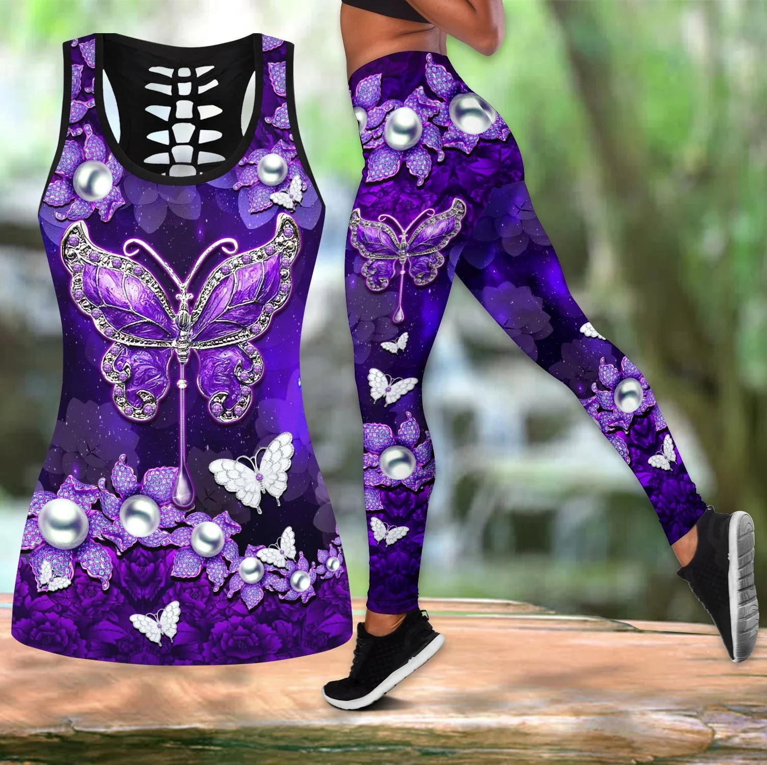 Butterfly sport leggings Women's I