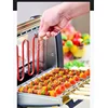 Electric Barbecue Grill Skewers Machine Household Smokeless Automatic Rotating Barbecue Meat Machine 3