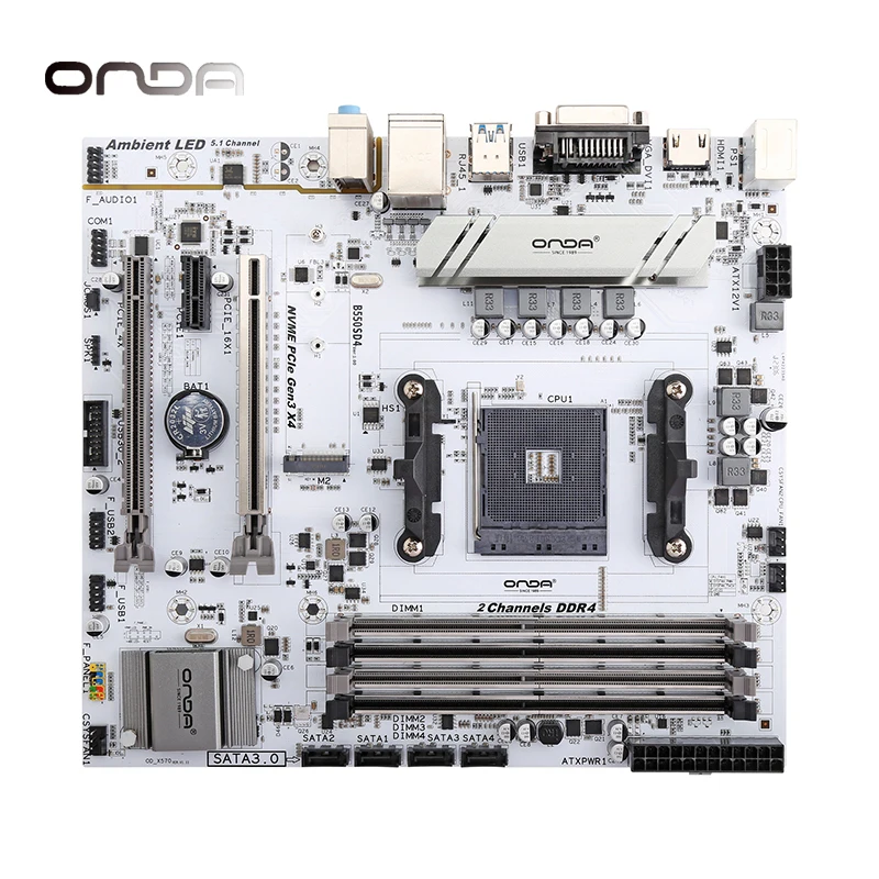 2700x Pinnacle Ridge Ryzen 2600x Cpu ONDA B550 New B550SD4