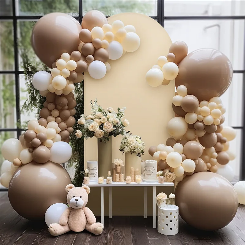 Bogen Stoff bezug einfarbig elastische Stoff bezug Hochzeit Geburtstags feier Hintergrund Wand dekoration falten beständig verdickt – Detail 24