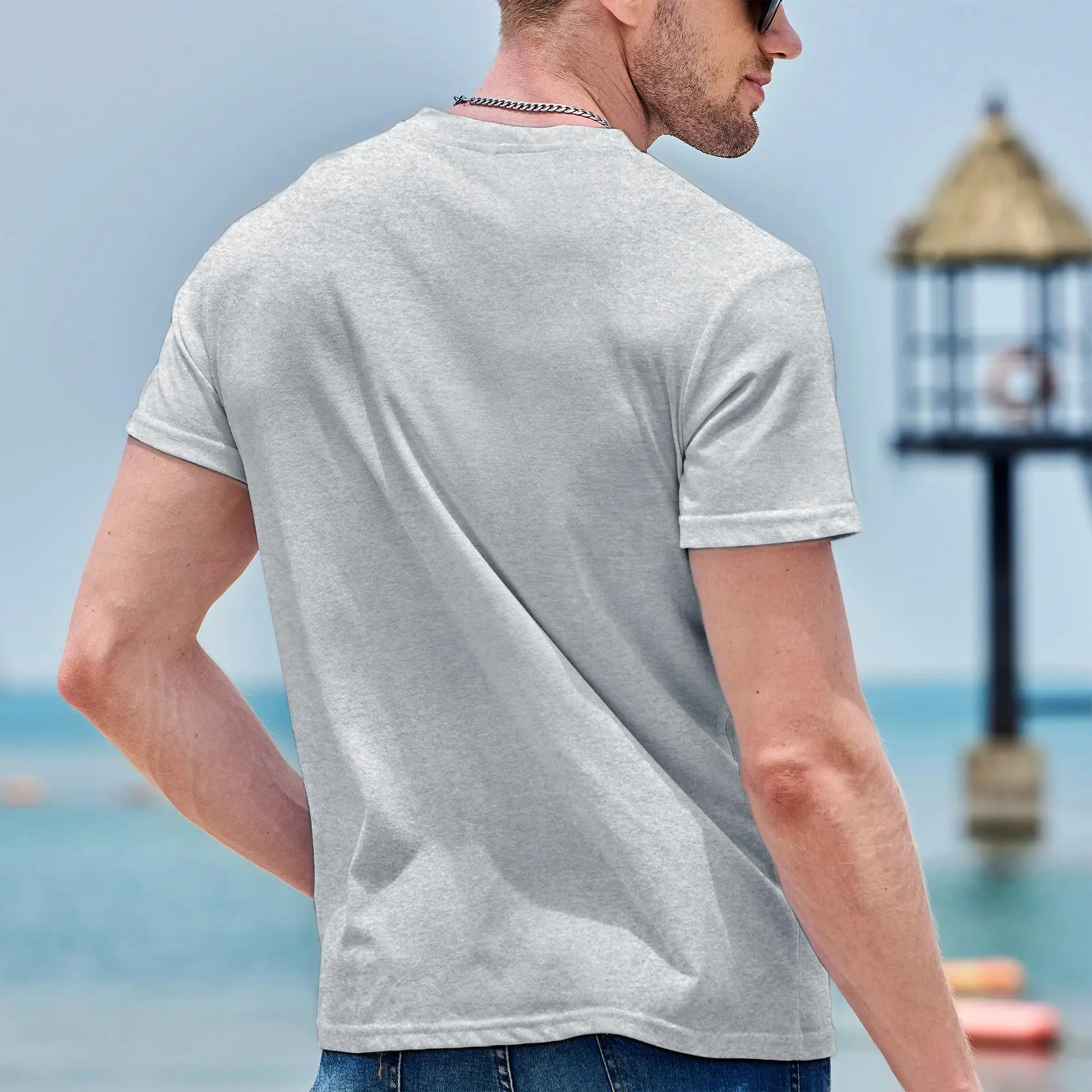 Men's T-Shirt in Gray