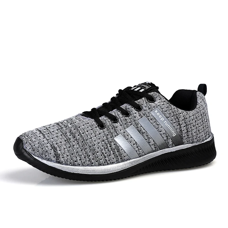New large size men's net casual shoes comfortable sports lightweight non-slip high quality men's sports shoes 4