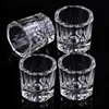 1PC Crystal Glass Acrylic Acrylic Powder Liquid Nail Cup Dappen Dish Lid Bowl Cup Holder Equipment  Nail Tools 1