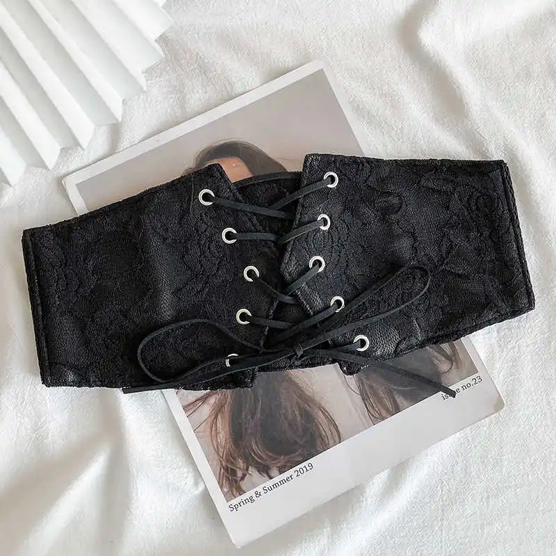 Waist belt women's retro decorative versatile matching dress waist cinch womens dress belt