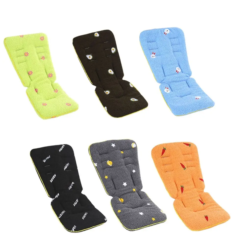 

Mattress Baby Carriage Accessories Baby Pram Seat Pad Colorful Pushchair Mat Baby Stroller Seat Cushion Soft Car Seat Pad