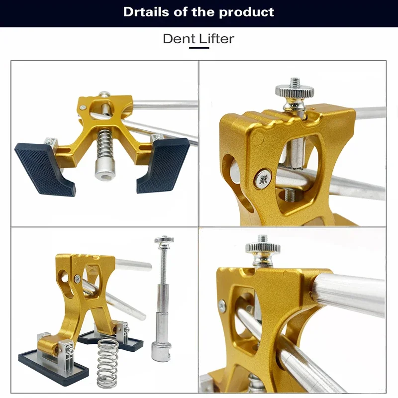 Strumenti di riparazione di ammaccature per Auto Kit di riparazione di ammaccature senza vernice Kit di attrezzi per estrattore di ammaccature per Auto