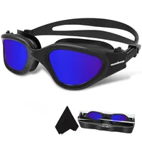 Win.Max Polarized Swimming Goggles Swim Pool Goggles Anti Fog Anti UV No Leakage Clear Vision for Men Women Adults Teenagers 1