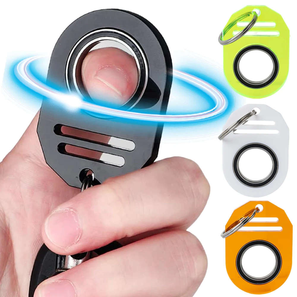 CreativeKeychainSpinnerAnxietyStressReliefFidgetToysSpinning