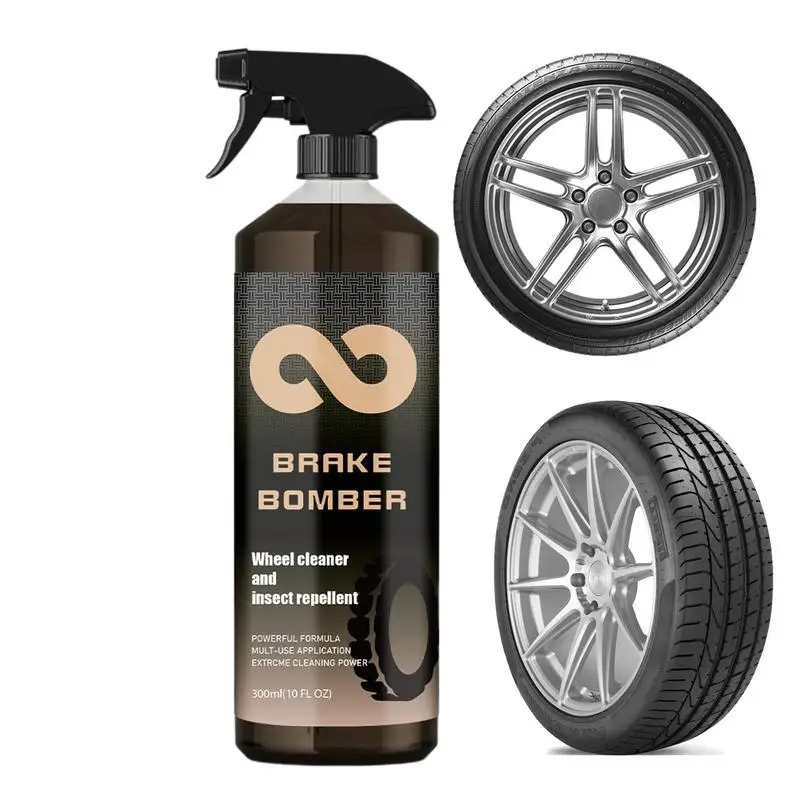300ml Wheel Cleaning Agent Wheel Cleaner Spray Spray Protect Wheels And  Brake Discs From Rust Car Rim Cleaner Remove Stains - AliExpress