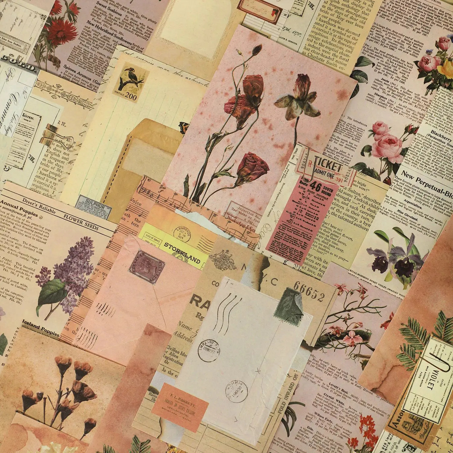 

30pcs/lot Memo Pads Material Paper Vintage Dreams of the Past Junk Journal Scrapbooking Cards Retro Background Decoration Paper