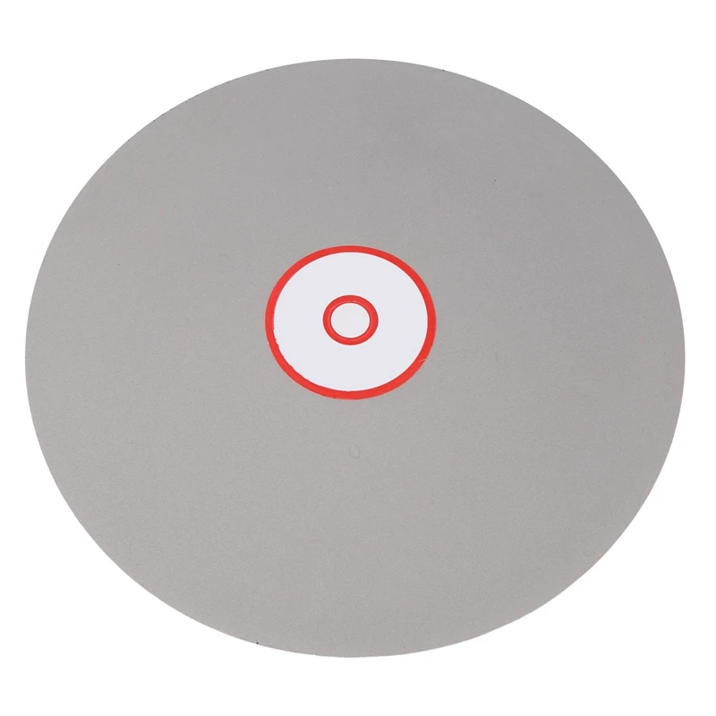 3 PCS Diamond Polishing Disc 8 Inch Silver 600/1000/3000 Grit Wheel Lapping Grinding Disc Tool 6