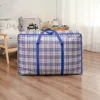 Portable Extra Large Laundry Bag Zipped Reusable Quilt Storage Bag Large Capacity Thickened Moving Bag Toy Storage 2